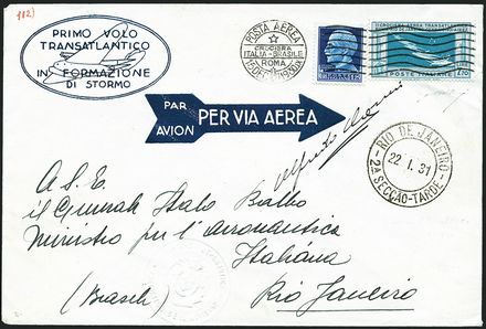 POSTA AEREA ITALIANA  (1930)  - Catalogo Cataloghi su offerta - Studio Filatelico Toselli