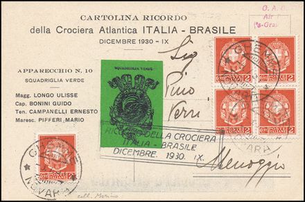 POSTA AEREA ITALIANA  (1931)  - Catalogo Cataloghi su offerta - Studio Filatelico Toselli