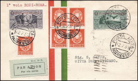 POSTA AEREA ITALIANA  (1931)  - Catalogo Cataloghi su offerta - Studio Filatelico Toselli