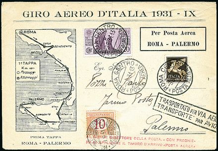 POSTA AEREA ITALIANA  (1931)  - Catalogo Cataloghi su offerta - Studio Filatelico Toselli