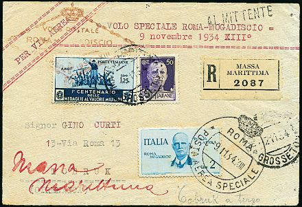 POSTA AEREA ITALIANA  (1934)  - Catalogo Cataloghi su offerta - Studio Filatelico Toselli