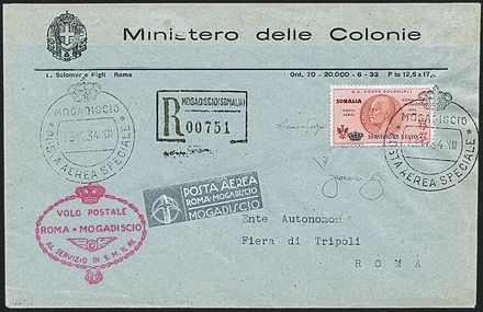 POSTA AEREA ITALIANA  (1934)  - Catalogo Cataloghi su offerta - Studio Filatelico Toselli