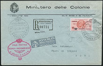 POSTA AEREA ITALIANA  (1934)  - Catalogo Cataloghi su offerta - Studio Filatelico Toselli