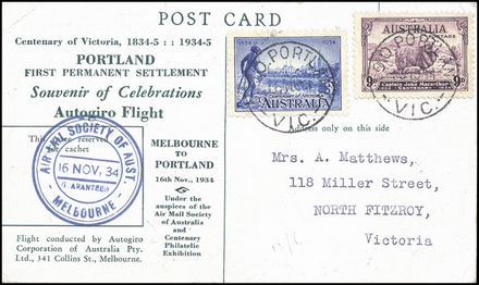 POSTA AEREA ESTERA - AUSTRALIA  (1934)  - Catalogo Cataloghi su offerta - Studio Filatelico Toselli