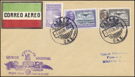 POSTA AEREA ESTERA - MESSICO  (1929)  - Catalogo Cataloghi su offerta - Studio Filatelico Toselli