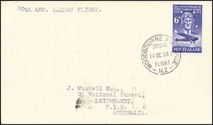 POSTA AEREA ESTERA - NEW ZELAND  (1958)  - Catalogo Cataloghi su offerta - Studio Filatelico Toselli