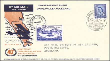 POSTA AEREA ESTERA - NEW ZELAND  (1959)  - Catalogo Cataloghi su offerta - Studio Filatelico Toselli