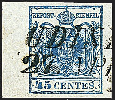 ANTICHI STATI ITALIANI - LOMBARDO VENETO  (1855)  - Catalogo Catalogo di Vendita a prezzi netti - Studio Filatelico Toselli