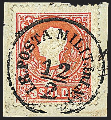 ANTICHI STATI ITALIANI - LOMBARDO VENETO - Annulli della posta militare  (1855)  - Catalogo Catalogo di Vendita a prezzi netti - Studio Filatelico Toselli