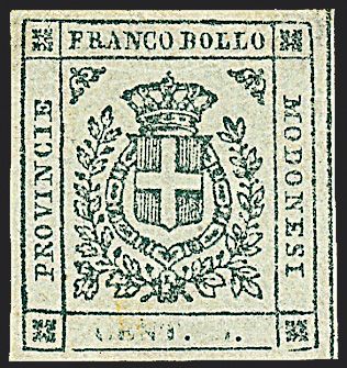 ANTICHI STATI ITALIANI - MODENA - Governo provvisorio  (1859)  - Catalogo Catalogo di Vendita a prezzi netti - Studio Filatelico Toselli