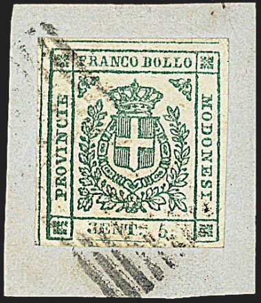 ANTICHI STATI ITALIANI - MODENA - Governo provvisorio  (1859)  - Catalogo Catalogo di Vendita a prezzi netti - Studio Filatelico Toselli