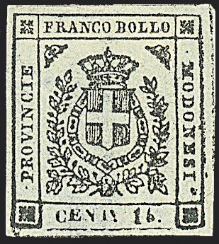 ANTICHI STATI ITALIANI - MODENA - Governo provvisorio  (1859)  - Catalogo Catalogo di Vendita a prezzi netti - Studio Filatelico Toselli