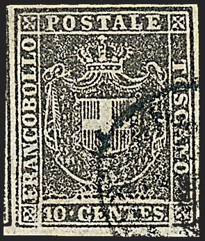 ANTICHI STATI ITALIANI - TOSCANA - Governo provvisorio  (1860)  - Catalogo Catalogo di Vendita a prezzi netti - Studio Filatelico Toselli