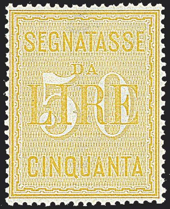 ITALIA REGNO Segnatasse  (1903)  - Catalogo Catalogo di Vendita a prezzi netti - Studio Filatelico Toselli