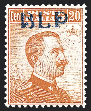 ITALIA REGNO Francobolli per buste e lettere postali - B.L.P.  (1921)  - Catalogo Catalogo di Vendita a prezzi netti - Studio Filatelico Toselli