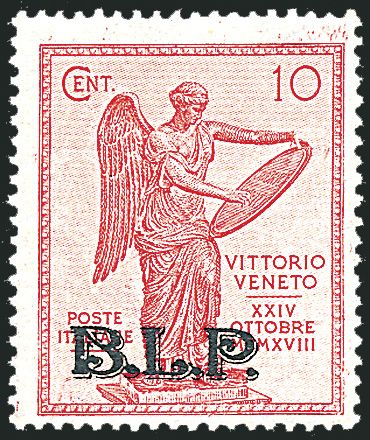 ITALIA REGNO Francobolli per buste e lettere postali - B.L.P.  (1922)  - Catalogo Catalogo di Vendita a prezzi netti - Studio Filatelico Toselli