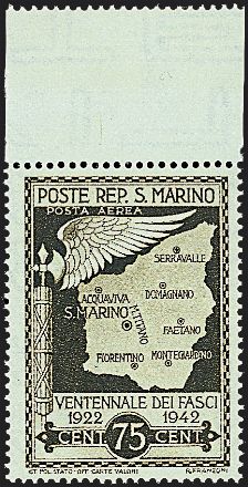 SAN MARINO Posta aerea  (1943)  - Catalogo Catalogo di Vendita a prezzi netti - Studio Filatelico Toselli