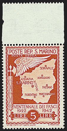 SAN MARINO Posta aerea  (1943)  - Catalogo Catalogo di Vendita a prezzi netti - Studio Filatelico Toselli