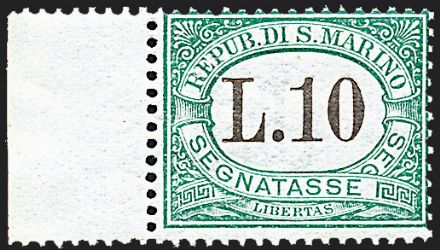 SAN MARINO Segnatasse  (1924)  - Catalogo Catalogo di Vendita a prezzi netti - Studio Filatelico Toselli