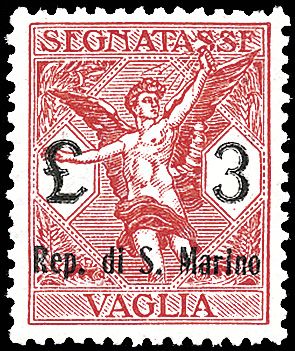 SAN MARINO Segnatasse per vaglia  (1924)  - Catalogo Catalogo di Vendita a prezzi netti - Studio Filatelico Toselli