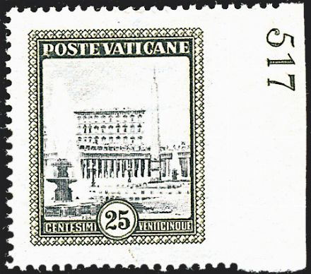 VATICANO  (1933)  - Catalogo Catalogo di Vendita a prezzi netti - Studio Filatelico Toselli