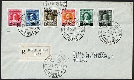 VATICANO  (1939)  - Catalogo Catalogo di Vendita a prezzi netti - Studio Filatelico Toselli