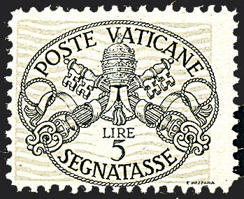 VATICANO Segnatasse  (1945)  - Catalogo Catalogo di Vendita a prezzi netti - Studio Filatelico Toselli