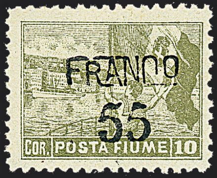 OCCUPAZIONI - FIUME  (1919)  - Catalogo Catalogo di Vendita a prezzi netti - Studio Filatelico Toselli