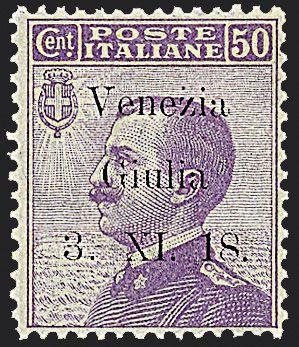 OCCUPAZIONI - VENEZIA GIULIA  (1918)  - Catalogo Catalogo di Vendita a prezzi netti - Studio Filatelico Toselli