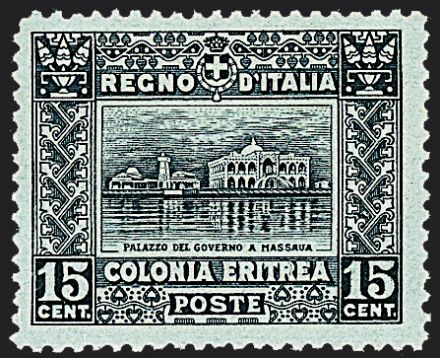 ERITREA  (1910)  - Catalogo Catalogo di Vendita a prezzi netti - Studio Filatelico Toselli