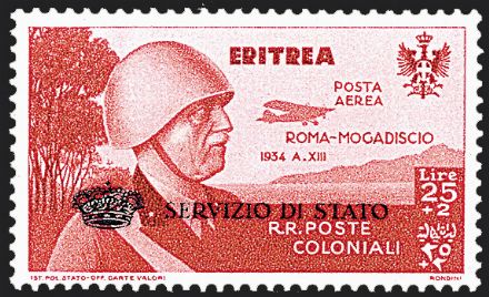 ERITREA Servizio aereo  (1944)  - Catalogo Catalogo di Vendita a prezzi netti - Studio Filatelico Toselli
