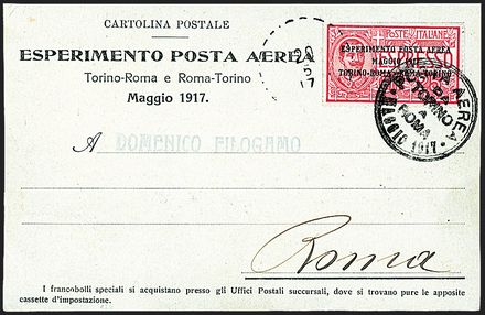 POSTA AEREA - AEROGRAMMI  (1917)  - Catalogo Catalogo di Vendita a prezzi netti - Studio Filatelico Toselli