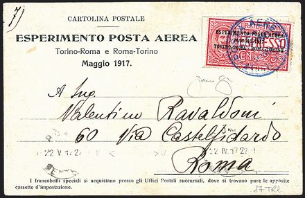 POSTA AEREA - AEROGRAMMI  (1917)  - Catalogo Catalogo di Vendita a prezzi netti - Studio Filatelico Toselli