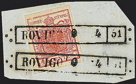 ANTICHI STATI ITALIANI - LOMBARDO VENETO  (1850)  - Catalogo Cataloghi su offerta - Studio Filatelico Toselli