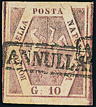 ANTICHI STATI ITALIANI - NAPOLI  (1858)  - Catalogo Cataloghi su offerta - Studio Filatelico Toselli