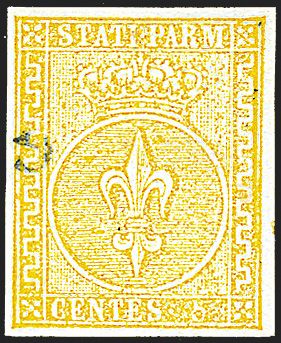 ANTICHI STATI ITALIANI - PARMA  (1853)  - Catalogo Cataloghi su offerta - Studio Filatelico Toselli