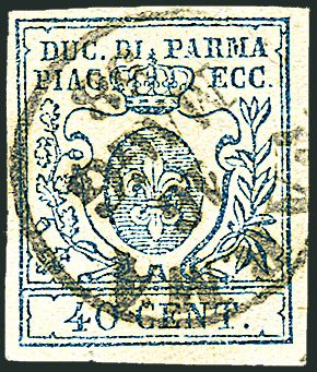 ANTICHI STATI ITALIANI - PARMA  (1857)  - Catalogo Cataloghi su offerta - Studio Filatelico Toselli