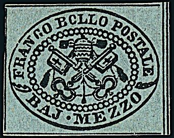 ANTICHI STATI ITALIANI - PONTIFICIO  (1852)  - Catalogo Cataloghi su offerta - Studio Filatelico Toselli