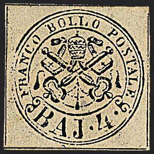 ANTICHI STATI ITALIANI - PONTIFICIO  (1852)  - Catalogo Cataloghi su offerta - Studio Filatelico Toselli