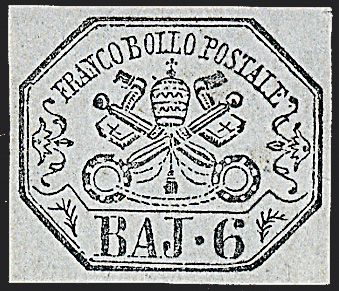 ANTICHI STATI ITALIANI - PONTIFICIO  (1852)  - Catalogo Cataloghi su offerta - Studio Filatelico Toselli