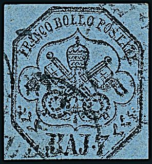 ANTICHI STATI ITALIANI - PONTIFICIO  (1852)  - Catalogo Cataloghi su offerta - Studio Filatelico Toselli