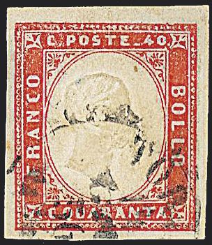 ANTICHI STATI ITALIANI - SARDEGNA  (1855)  - Catalogo Cataloghi su offerta - Studio Filatelico Toselli