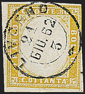 ANTICHI STATI ITALIANI - SARDEGNA  (1862)  - Catalogo Cataloghi su offerta - Studio Filatelico Toselli