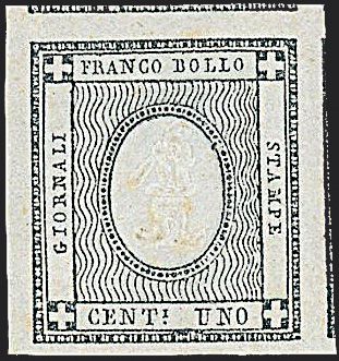 ANTICHI STATI ITALIANI - SARDEGNA - Francobolli per stampati  (1861)  - Catalogo Cataloghi su offerta - Studio Filatelico Toselli