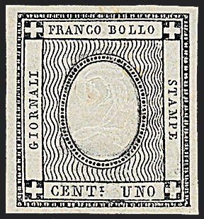 ANTICHI STATI ITALIANI - SARDEGNA - Francobolli per stampati  (1861)  - Catalogo Cataloghi su offerta - Studio Filatelico Toselli