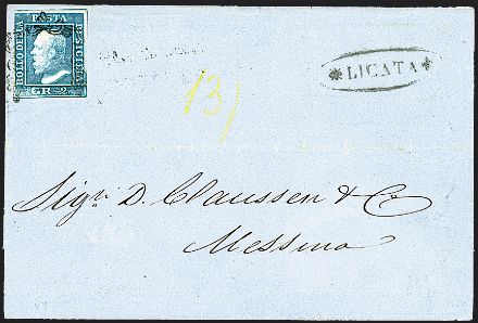 ANTICHI STATI ITALIANI - SICILIA  (1859)  - Catalogo Cataloghi su offerta - Studio Filatelico Toselli