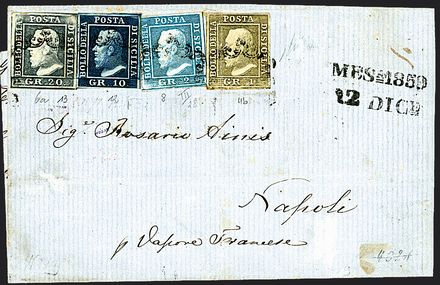 ANTICHI STATI ITALIANI - SICILIA  (1859)  - Catalogo Cataloghi su offerta - Studio Filatelico Toselli