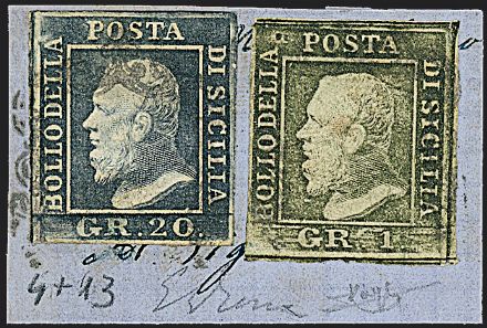 ANTICHI STATI ITALIANI - SICILIA  (1859)  - Catalogo Cataloghi su offerta - Studio Filatelico Toselli