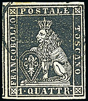 ANTICHI STATI ITALIANI - TOSCANA  (1852)  - Catalogo Cataloghi su offerta - Studio Filatelico Toselli