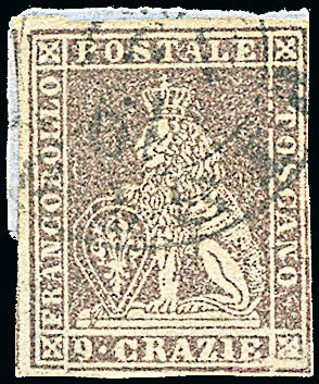 ANTICHI STATI ITALIANI - TOSCANA  (1851)  - Catalogo Cataloghi su offerta - Studio Filatelico Toselli